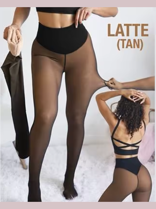PerfectTone Fleece Lined Tights