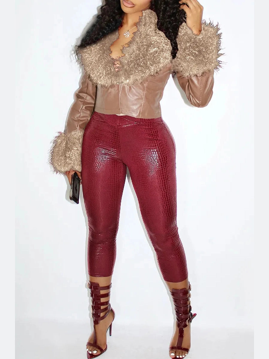 Plush Intentions Cropped Jacket