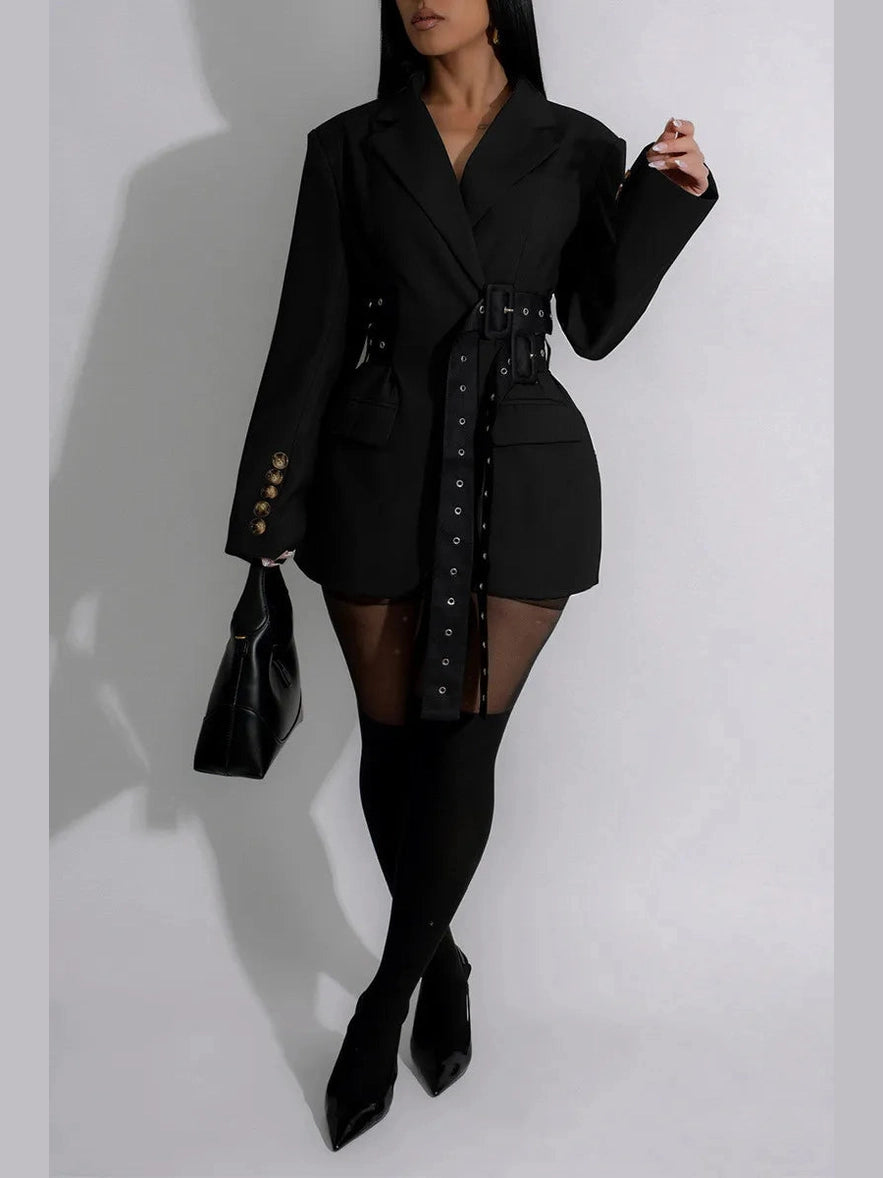 Power Move Blazer Dress