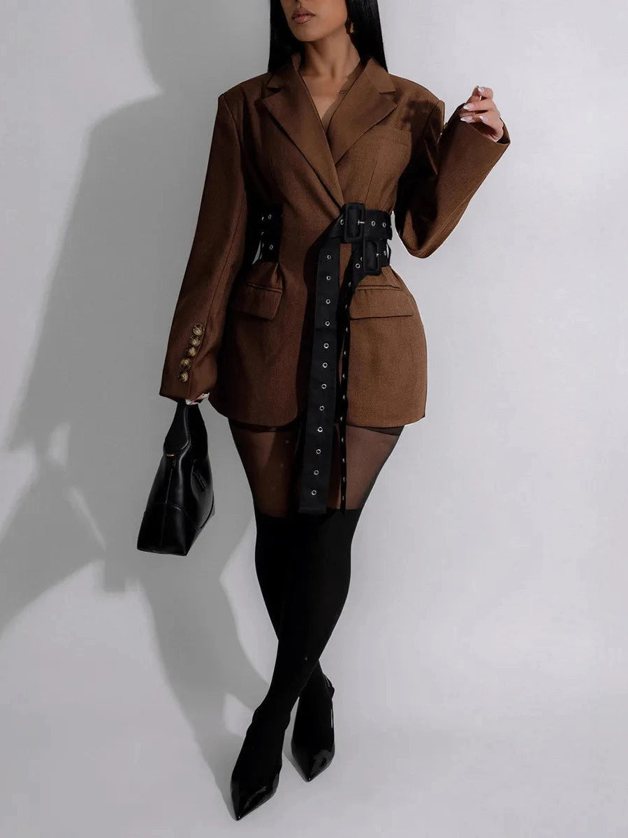 Power Move Blazer Dress