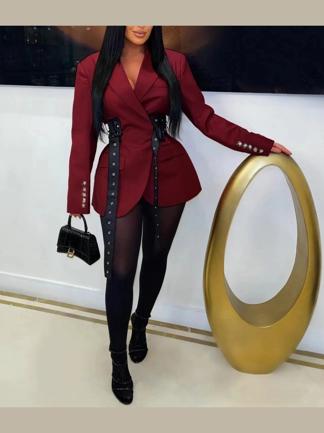 Power Move Blazer Dress