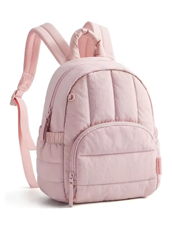 Puffy Quilted Mini Backpack