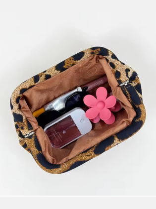 Leopard Luxe Clutch