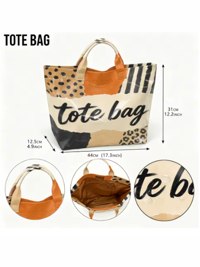 Wild & Chic Tote Bag