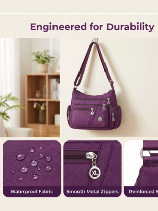 On-the-Go Quilted Crossbody