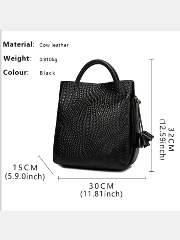Simply Chic Leather Handbag
