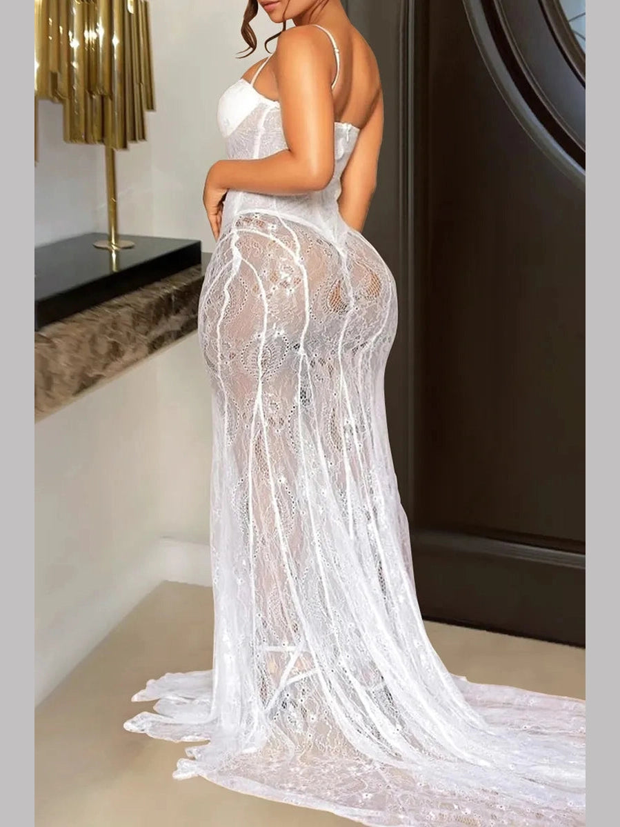 Sheer Desire Maxi Gown