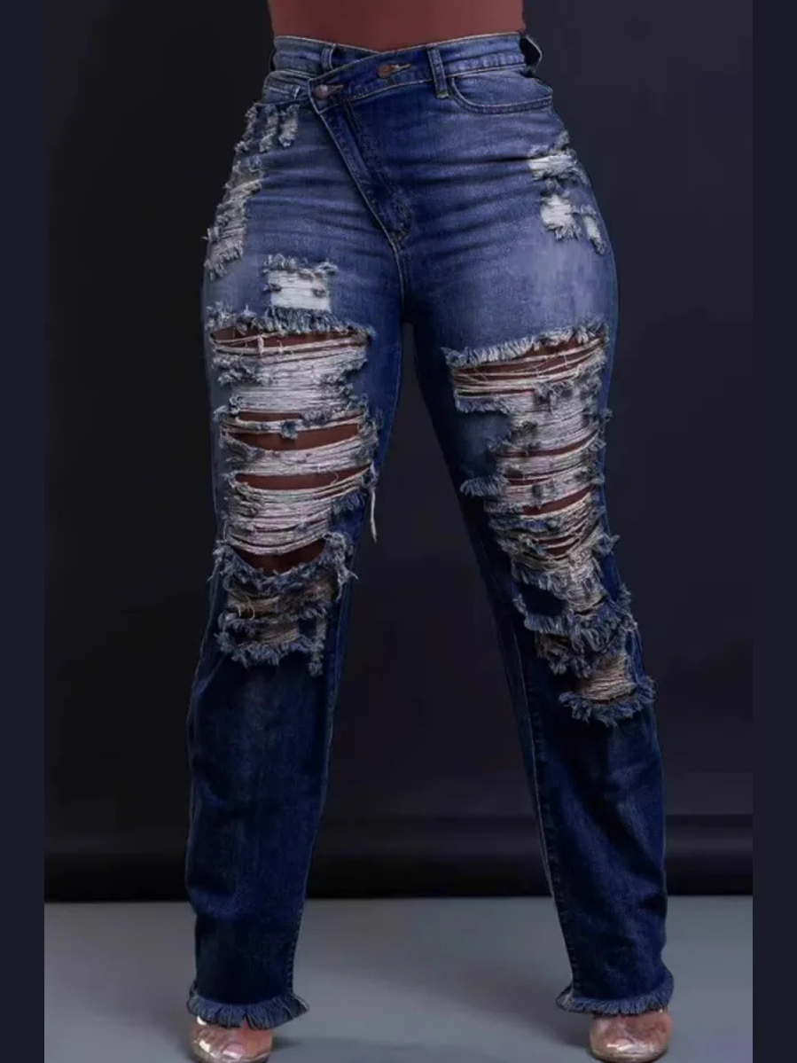 The Skybound Distressed Jean