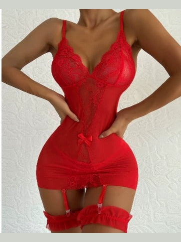 Soft Temptation Lingerie Dress Set