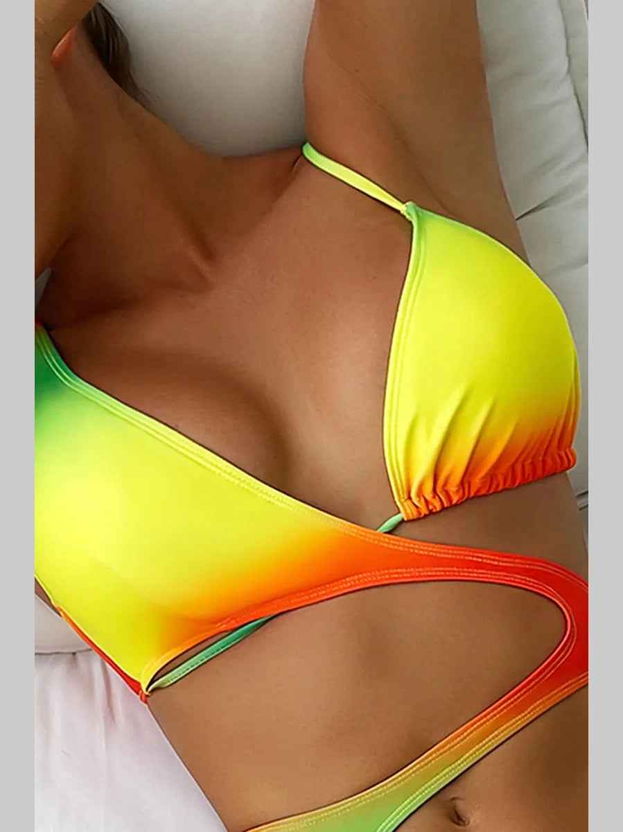 Sunset Mirage Monokini