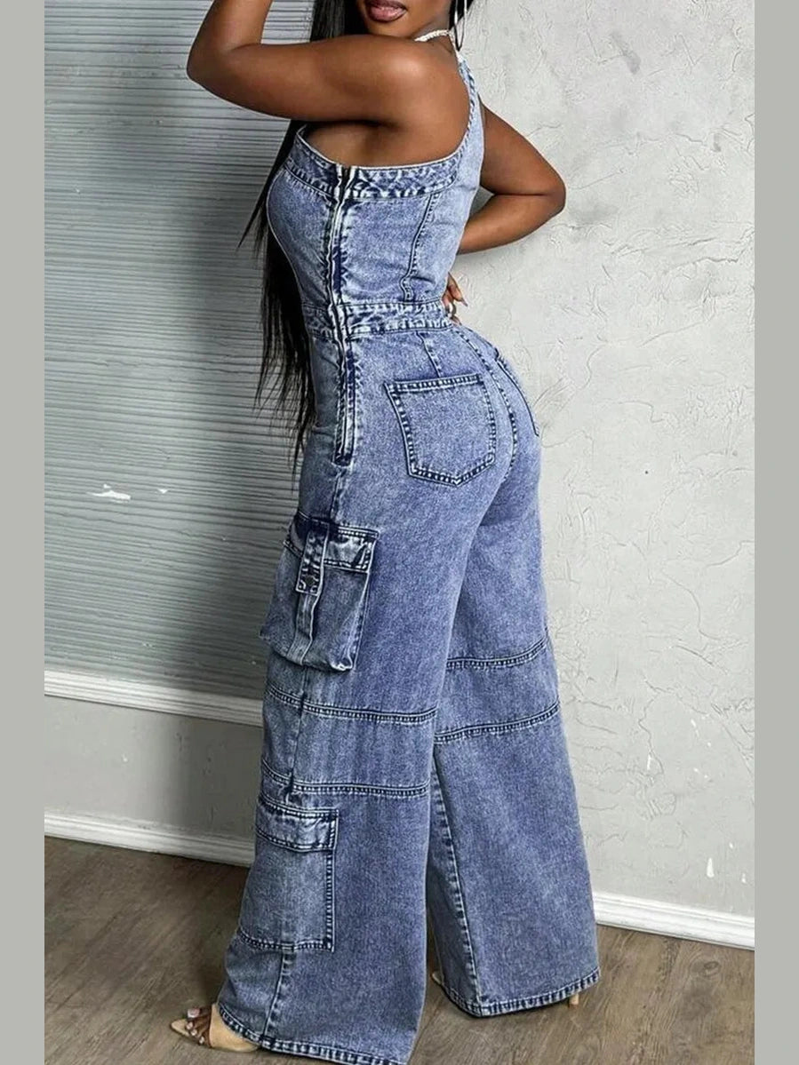 The No-Rules Denim Jumpsuit