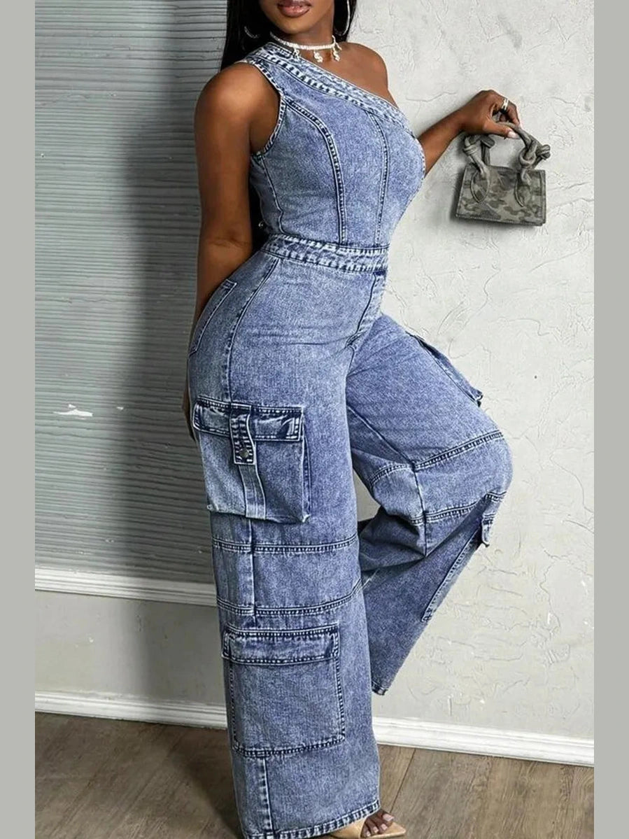 The No-Rules Denim Jumpsuit
