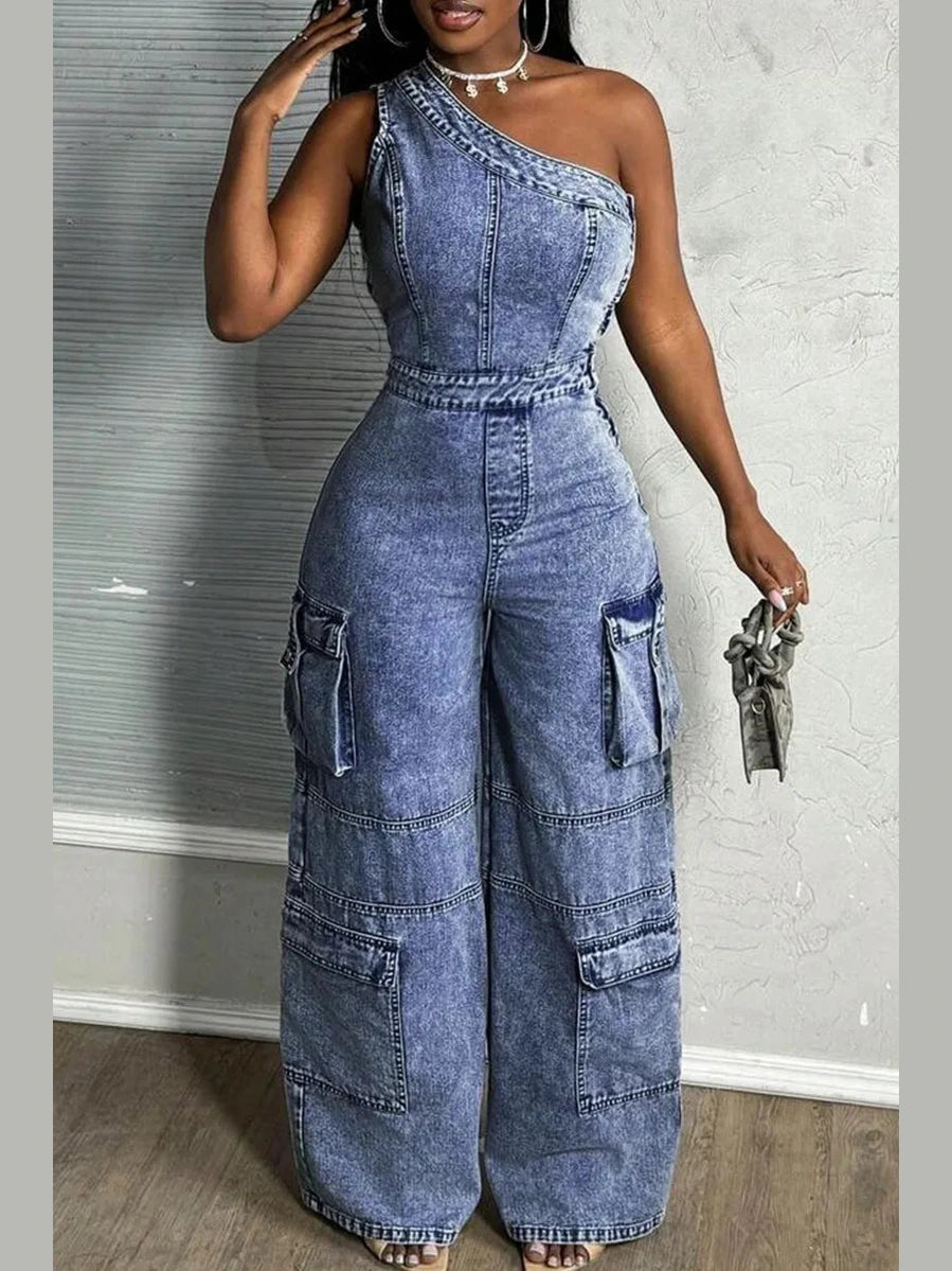The No-Rules Denim Jumpsuit