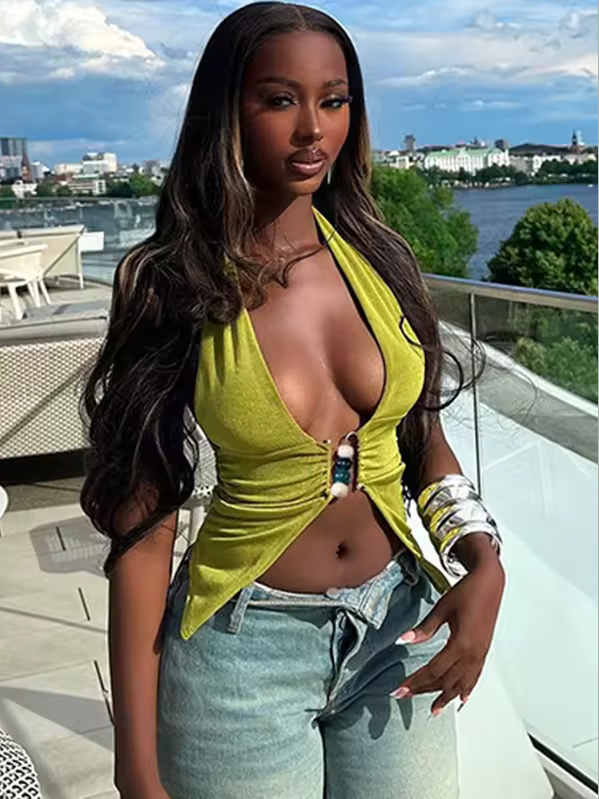 The Beaded Charm Top