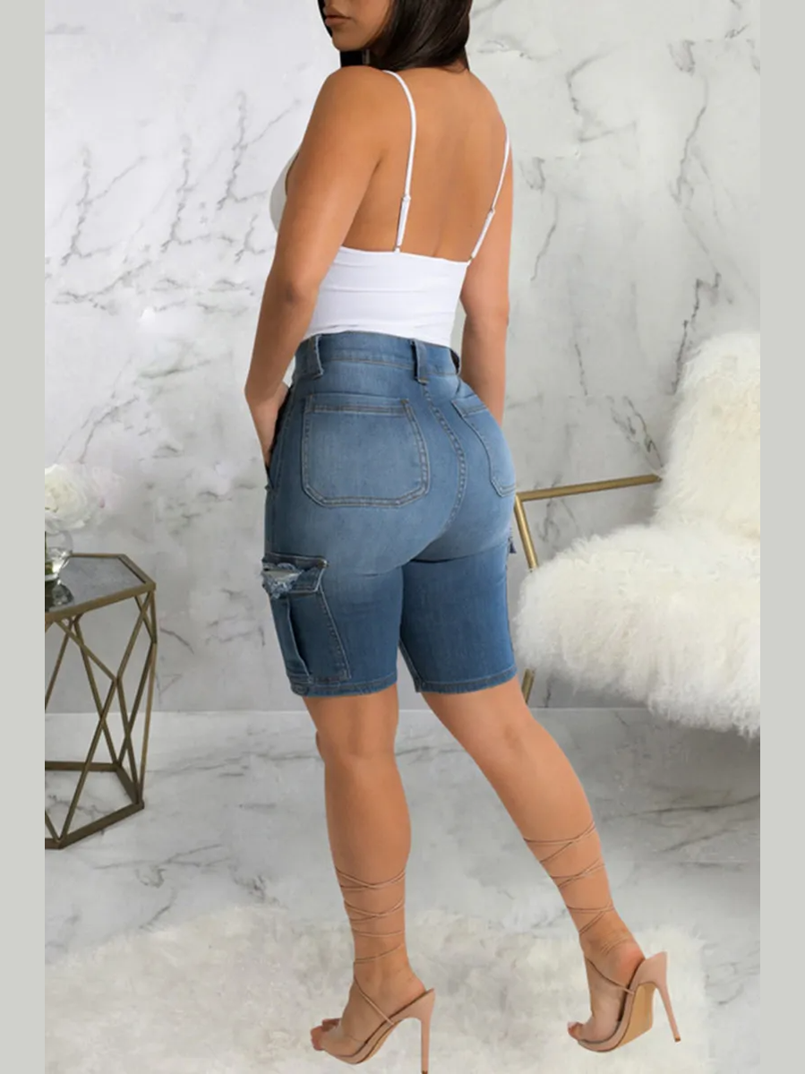 The Fringe Patch Shorts