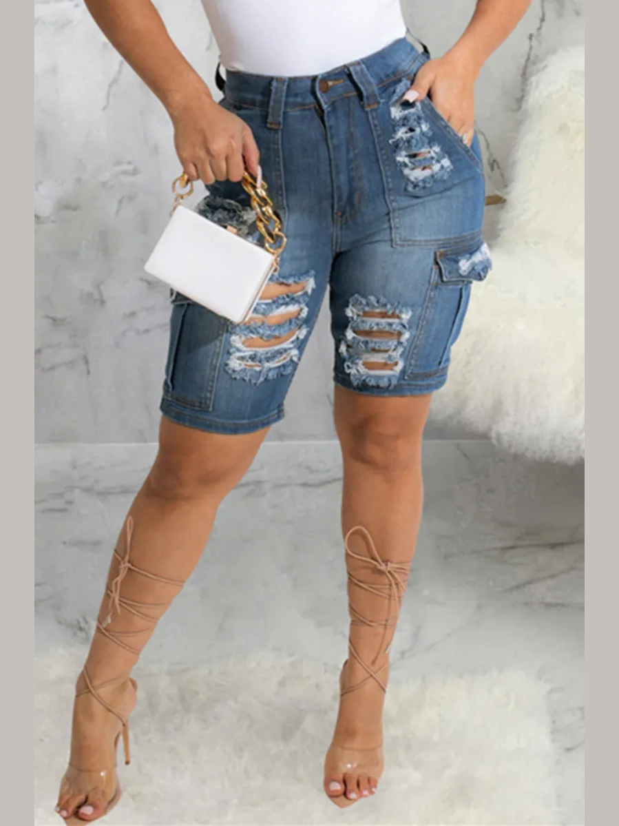 The Fringe Patch Shorts