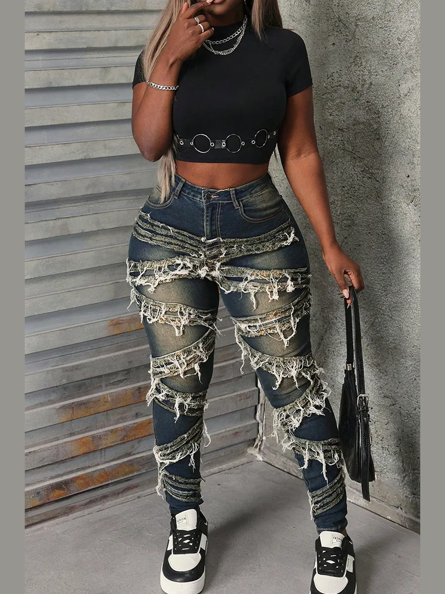 The Midnight Edge Skinny Jeans