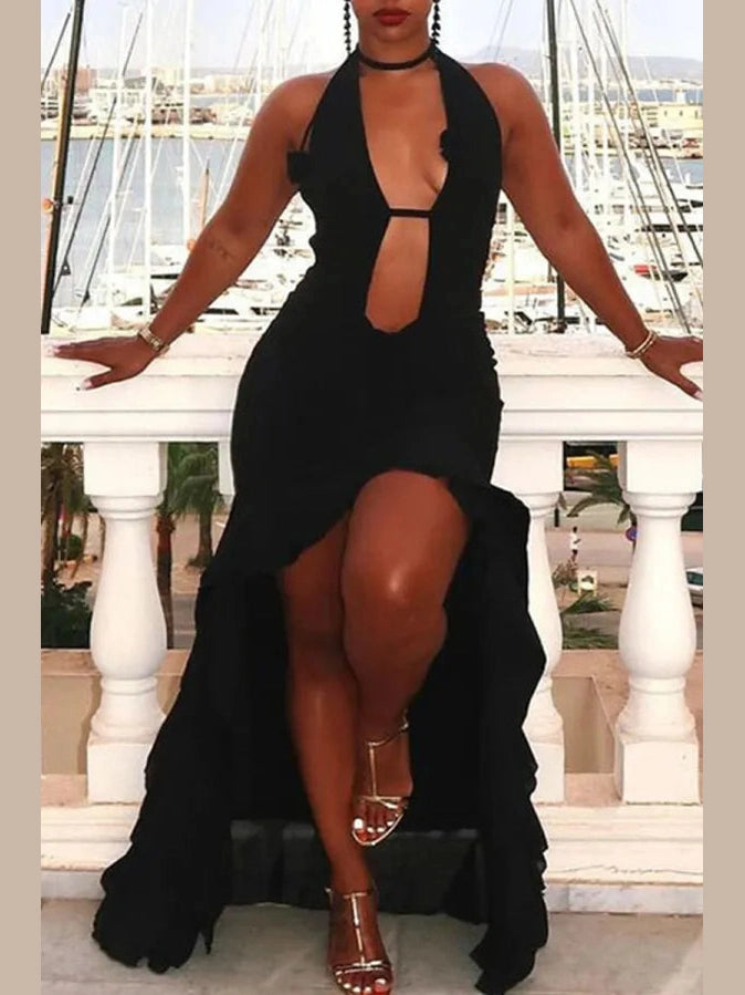 The Silk Viper Maxi Dress