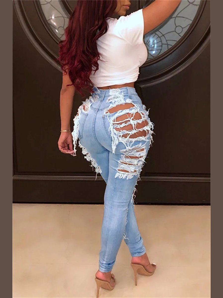 The Slashline Skinny Jeans