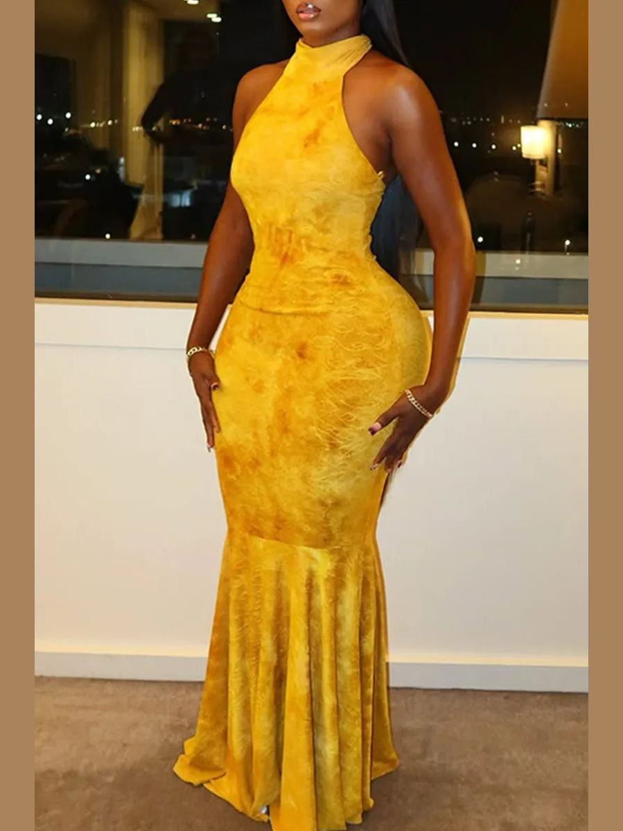 The Silky Soleil Maxi Dress