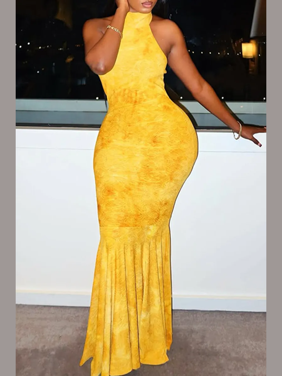 The Silky Soleil Maxi Dress