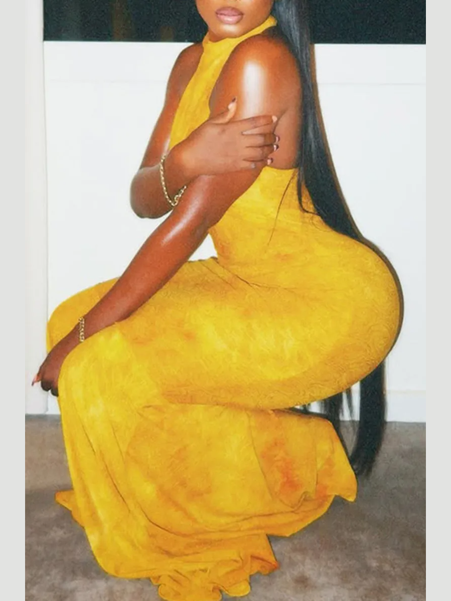 The Silky Soleil Maxi Dress