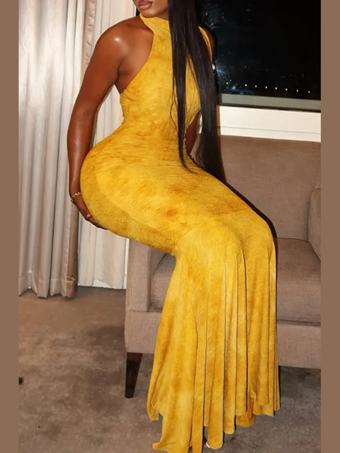 The Silky Soleil Maxi Dress