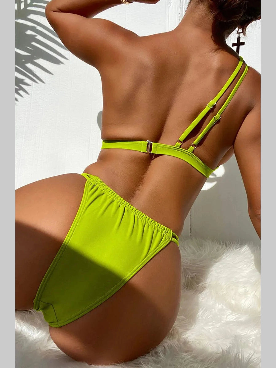 Twist of Lime Bikini Set
