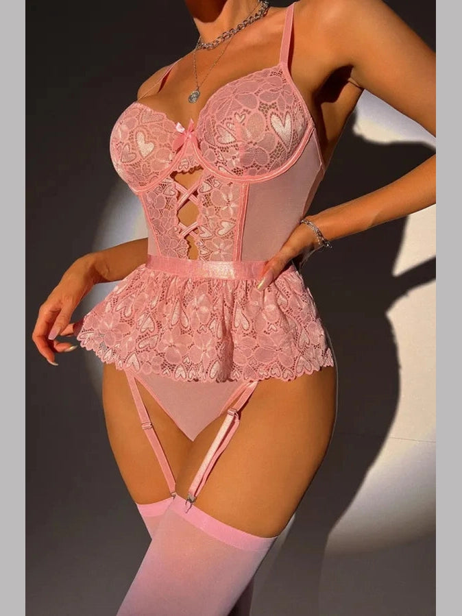 Unfiltered Desire Lace Set