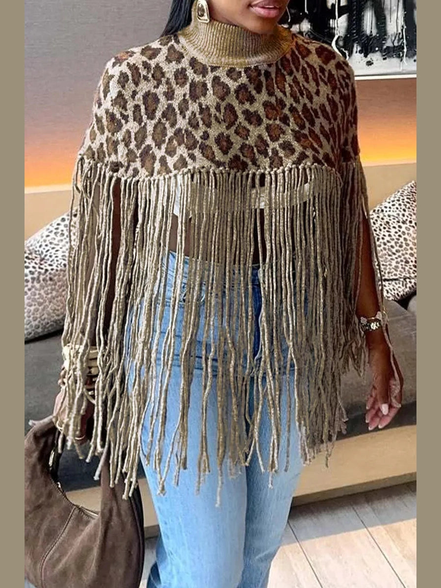 Wild Intentions Fringe Shawl
