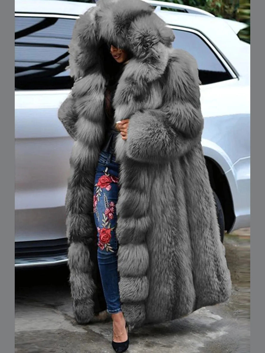 Winter Drift Hooded Coat