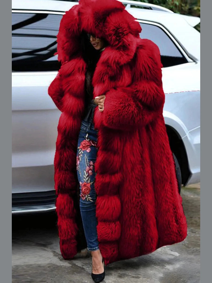 Winter Drift Hooded Coat