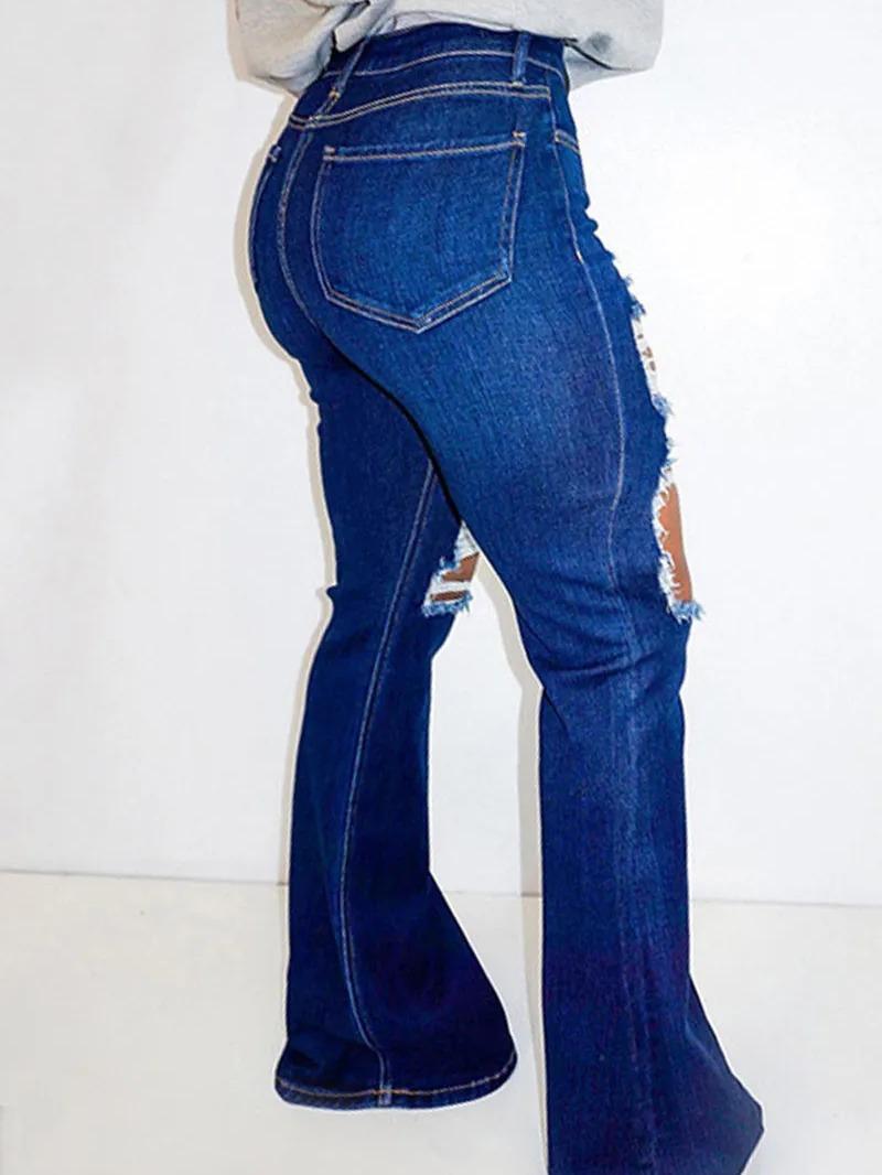 The Midnight Rip Flare Jeans image 2