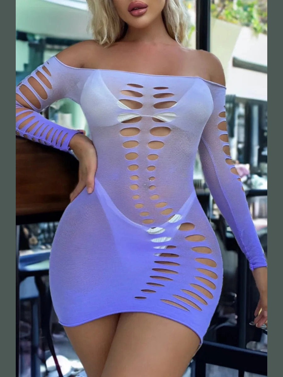 Powder Dream Backless Lingerie image 7