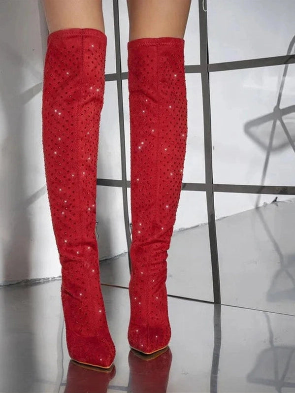 Rhinestone Rush Heels image 1