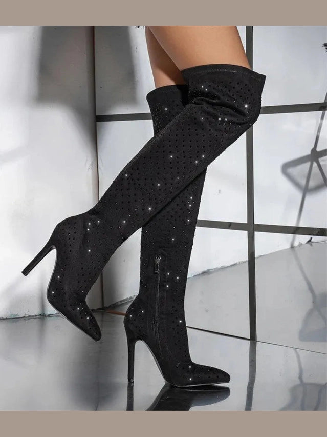 Rhinestone Rush Heels image 6