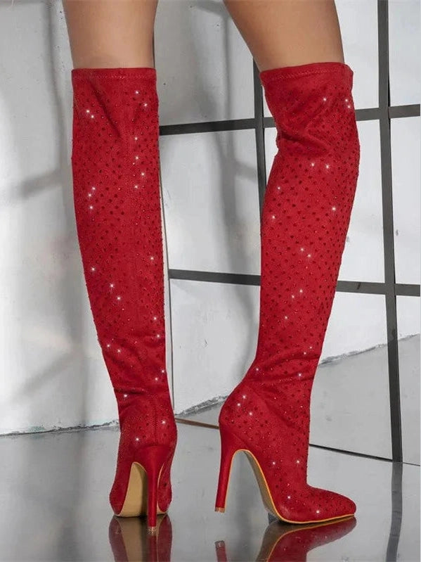 Rhinestone Rush Heels image 3