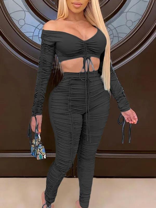 The Ruched Intentions Pant Set image 5