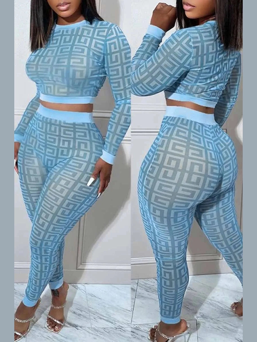 Geo Glow Pant Set image 0