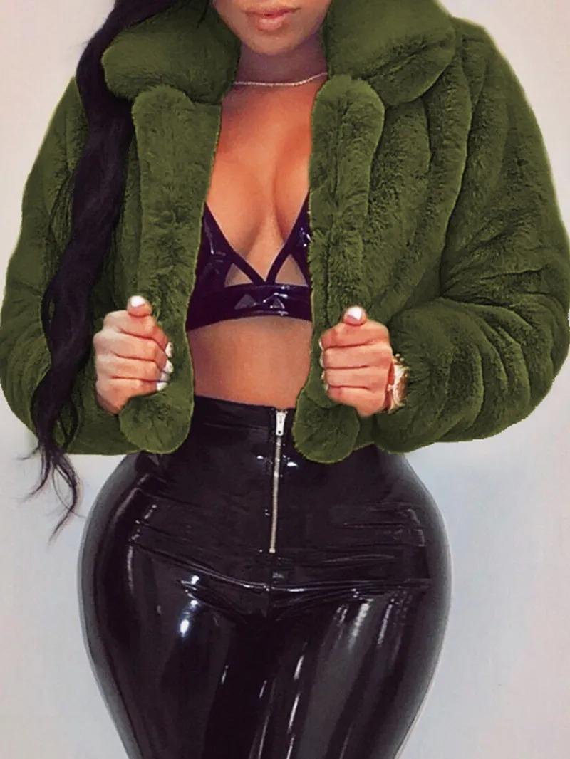 Furry Cropped Jacket image 6