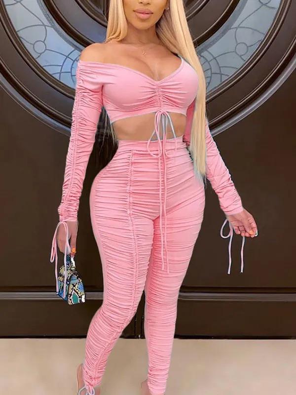 The Ruched Intentions Pant Set image 4