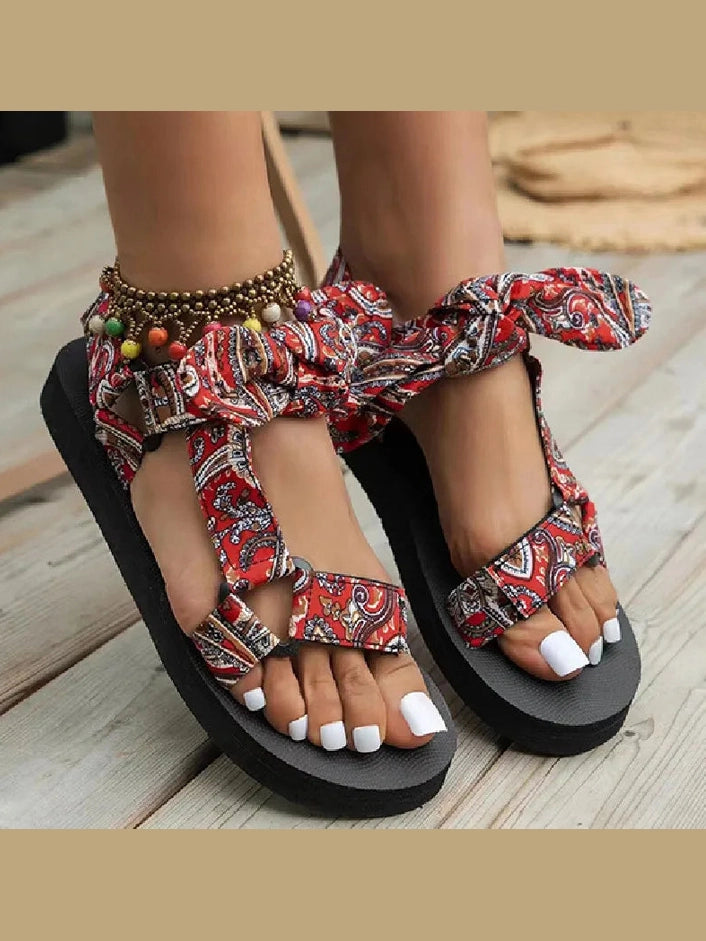 Bow'd Up Sandals image 1