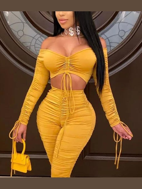 The Ruched Intentions Pant Set image 1