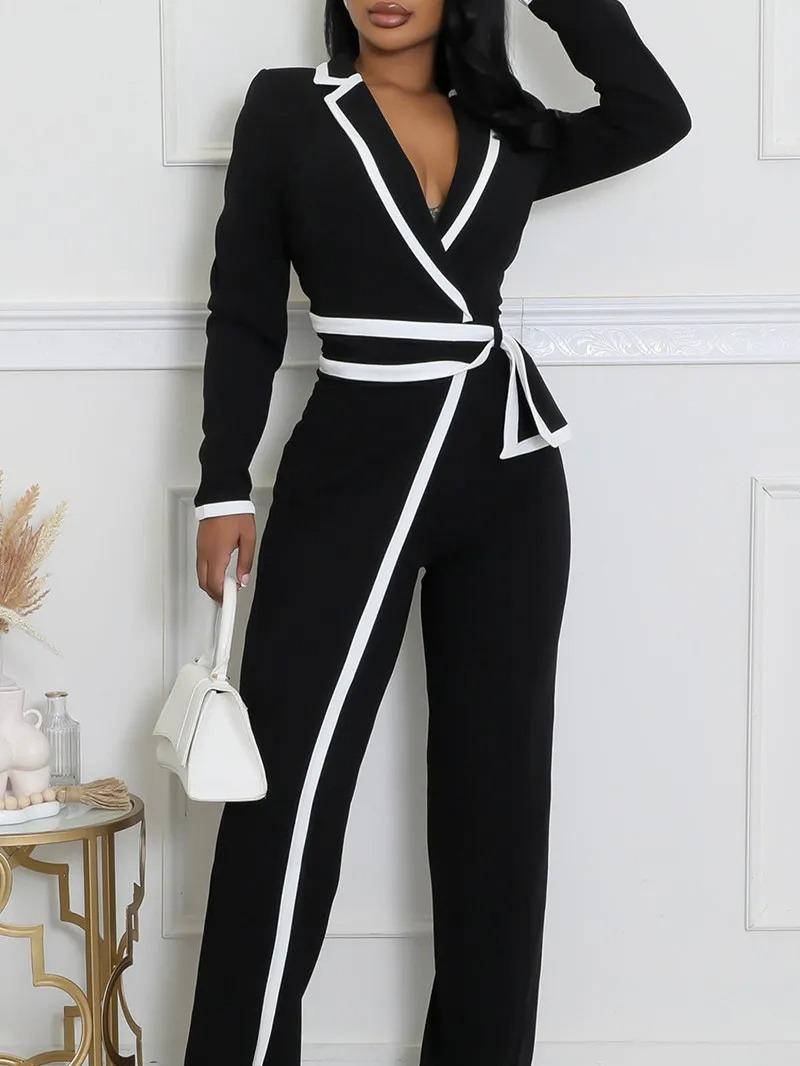 The Luxe Noir Jumpsuit image 3